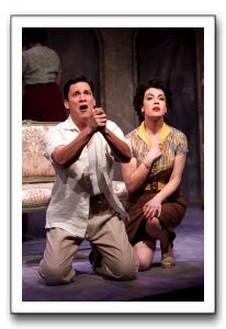 Nicholas Rodriguez as Fabrizio Naccarelli and Ariela Morgenstern as Franca Naccarelli