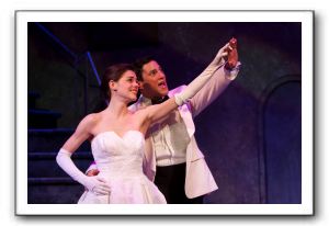 Margaret Anne Florence as Clara Johnson and Nicholas Rodriguez as Fabrizio Naccarelli 