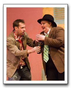 Ric Anderson (Carlo) and Liz Owens (Sylvestro)