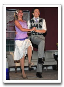 Erica Heer and Alex Alferov