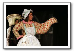 Mrs. Potts (Kelly Craige) and Chip (Margie Curran)