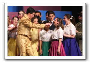 Jonathan Helwig, Mikaela Katz, Jenay McNeil, Allison Myers, Courtney Pories, Samhita Tankala, Maria Sharova; (Boys in the background) Kevin Goldberg,