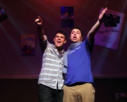 Scott Harrison (Jeff) and Josh Goldman (Hunter)