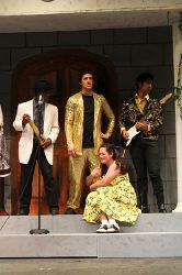 (Standing) Dominic Owusu, Graham Dickerson, Toby Gabriel (Sitting) Julia Warren