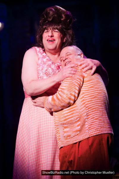 Robert Aubry Davis (as Edna Turnblad) and Harry A. Winter (as Wilbur Turnblad) sing 'You're Timeless to Me.'