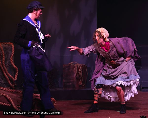 Will Hawkins (Anthony) and Sharon Grant (Beggar Woman)