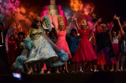 'You Can't Stop the Beat' from Wootton's Hairspray featuring Edna (Jeffrey Morse), Amber (Jackie Kempa), Velma (Meghan Wright) and Motormouth Maybelle (Aaliyah Dixon)